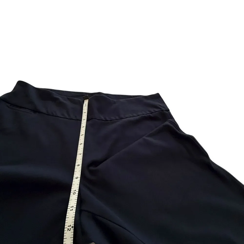 Tommy Hilfiger Navy Blue Pull on Cropped Pants